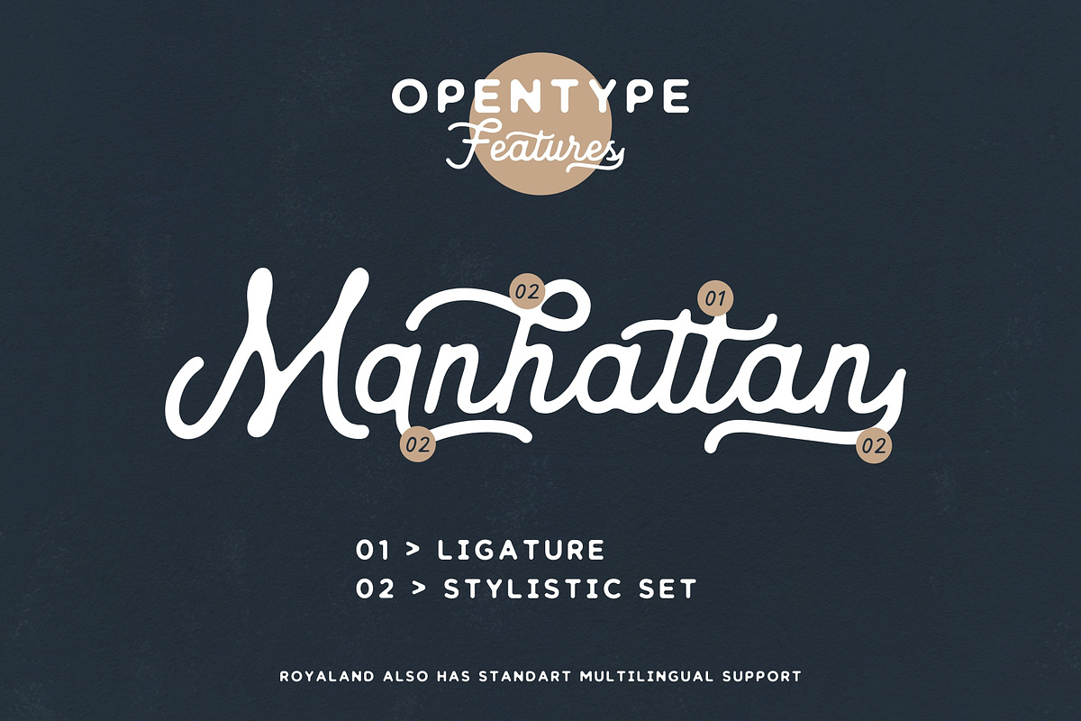 Royaland Vintage Font preview 3