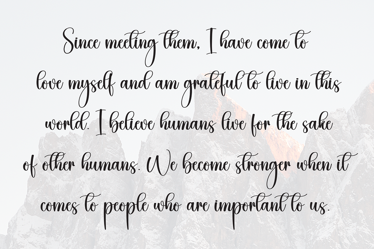 Calligraph | Script Font, a Handwritten Font by Scratchones (Photo 5 of 8)