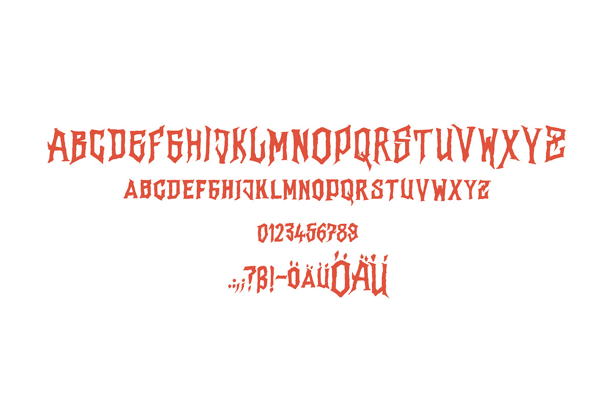 Vertigo Death, a Blackletter Font by Mirco Zett (Photo 2 of 3)
