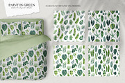 Paint In Green Watercolor Collection, a Texture Illustration by Natalia Fedorova (Thumbnail 5 of 14)