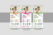 Medical, hospital roll up banner set, a Card Template by Pavel_design (Thumbnail 4 of 11)