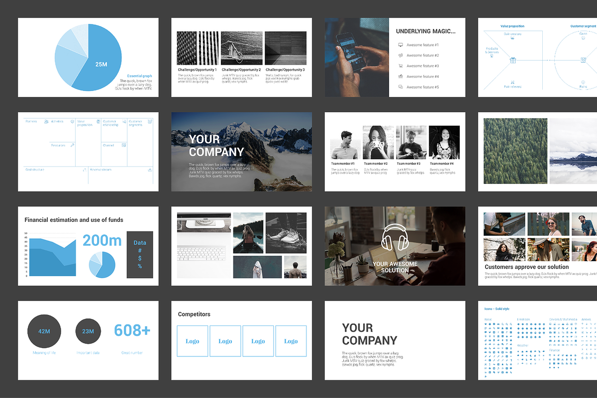 Startup Pitch, a Presentation Template by Entrepreneurs&Innovators (Photo 3 of 11)