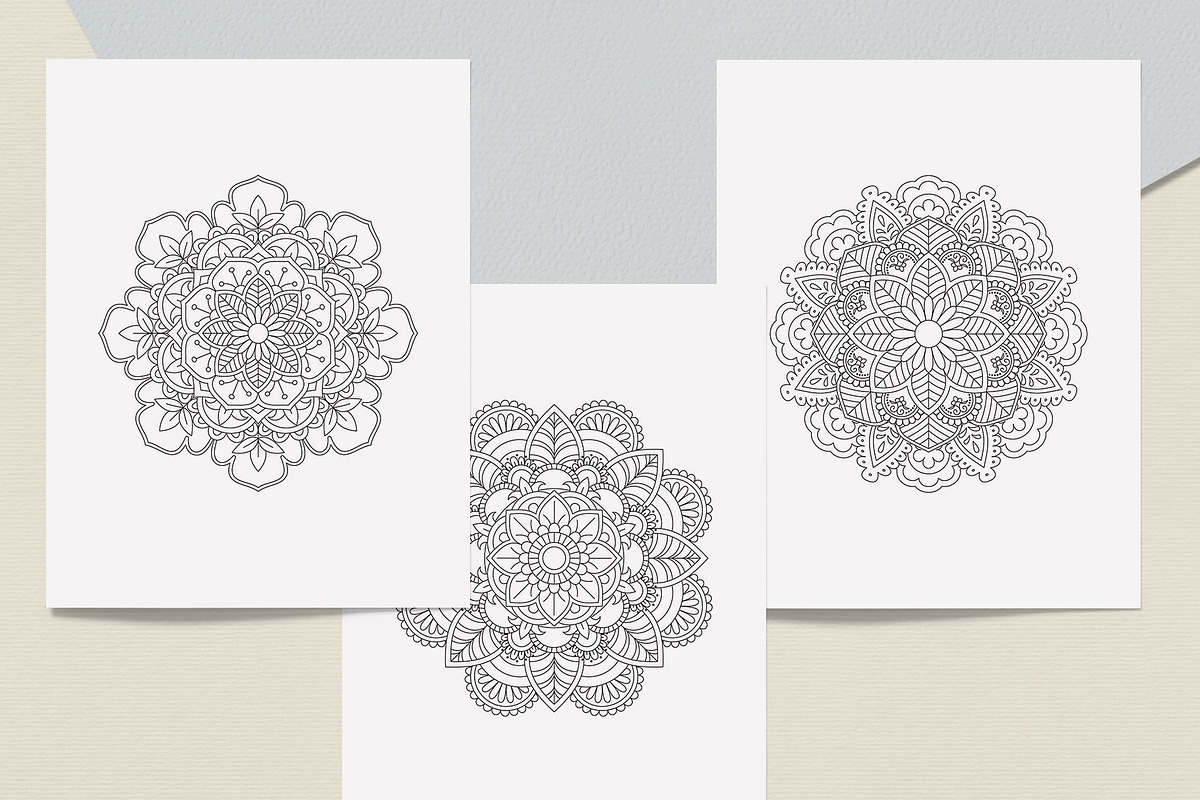 Mandala Coloring Book, a Graphic by MISTstudioDesign (Photo 2 of 8)