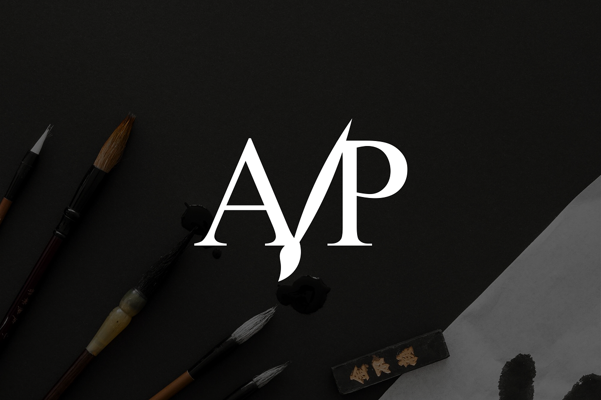 Luxury Initials AP with Brush Logo, a Branding & Logo Template by Luxury Logos (Photo 2 of 4)