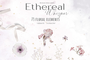 Ethereal Watercolor Flowers