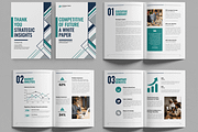 Modern White Paper Design Layout, a Brochure Template by MightyDesign (Thumbnail 2 of 6)