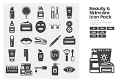 Beauty & Skincare Icon Set, a Solid Icon by erifqizeicon (Thumbnail 2 of 3)