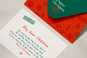 Tolkien's Christmas Letters Fonts