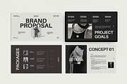 Canva Brand Proposal Presentation, a Presentation Template by Amaré Creative (Thumbnail 2 of 8)