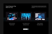 Figma AI SaaS Productivity, a Landing Page Template by Musara (Thumbnail 2 of 5)