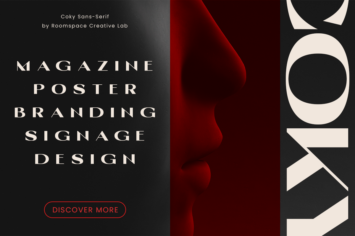 Coky - Elegant Modern Sans-Serif, a Sans Serif Font by roomspace creative lab (Photo 9 of 10)