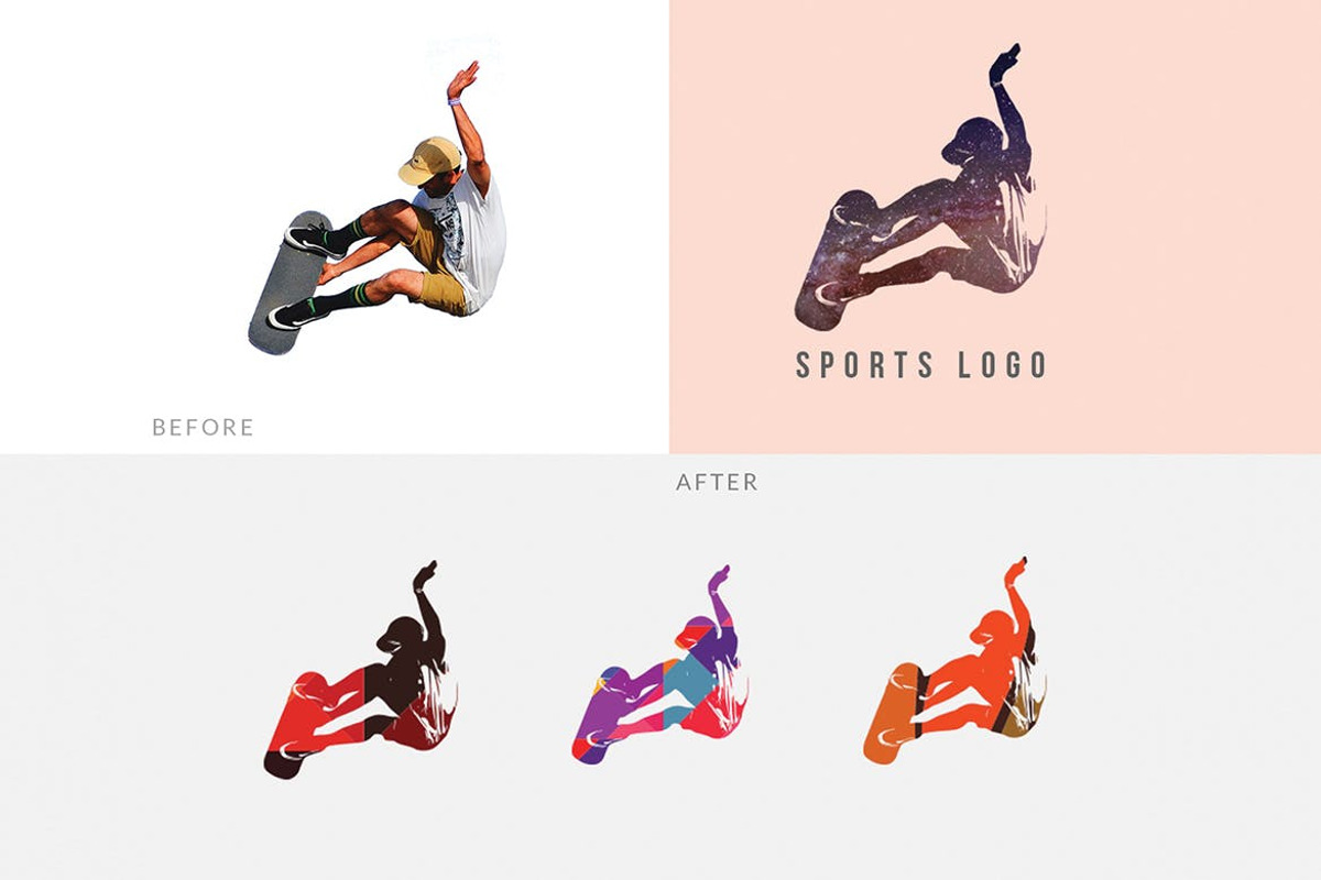 Logo Creator Photoshop Action, a Plug-in Add-On by UInstrument (Photo 8 of 10)