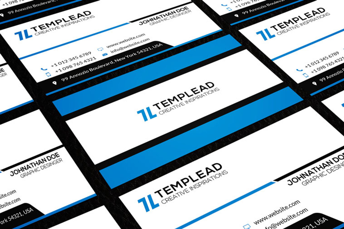 Corporate Business Card CM099, a Business Card Template by annozio (Photo 4 of 4)