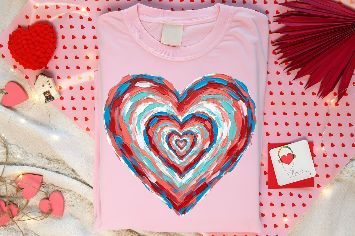Valentines Day Heart Png, an Illustration by Canvas Craft (Photo 3 of 6)