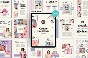 Modern Ebook Workbook Canva Template, a Marketing Template by Anna Design Studio