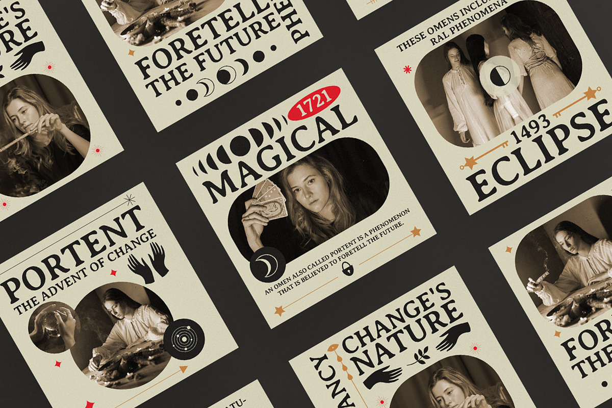 10 Tarot Style Instagram Pack, a Social Media Template by Parisa-Artstudio (Photo 4 of 4)
