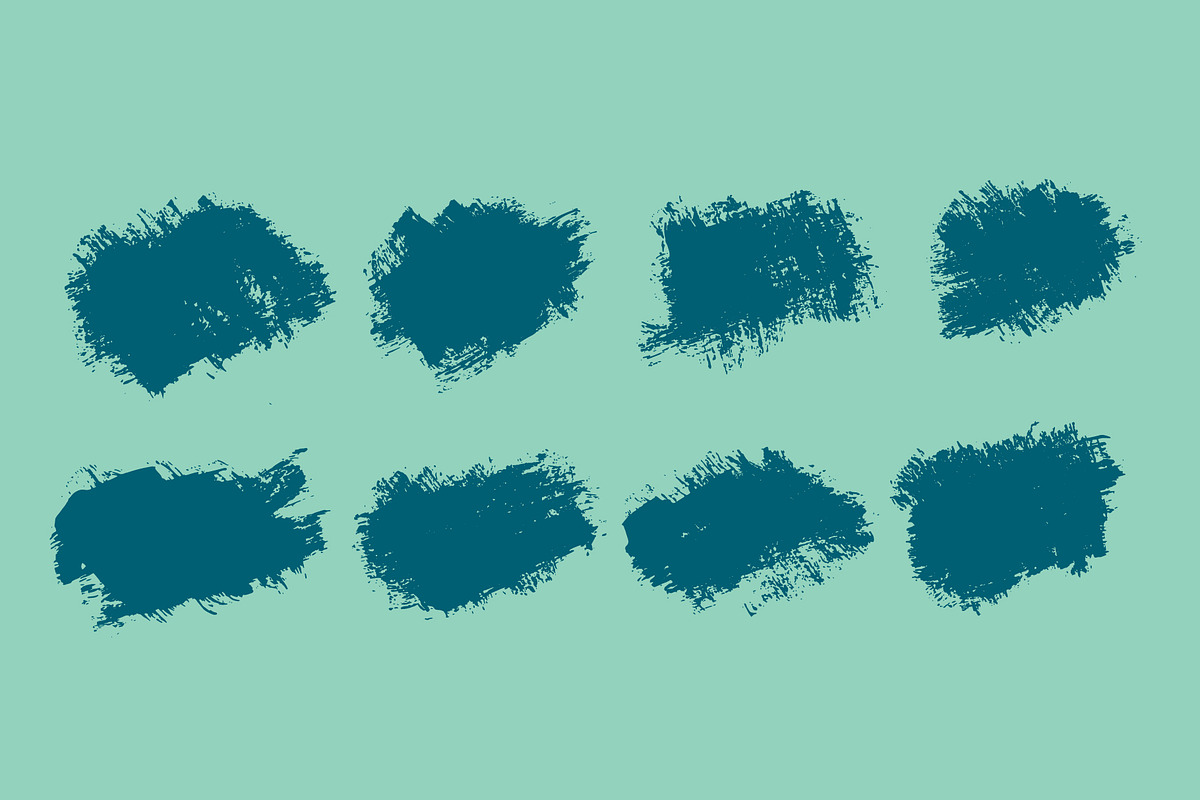 Minimalist Grunge Brush Strokes, a Brush Add-On by Warm Snow (Photo 2 of 6)