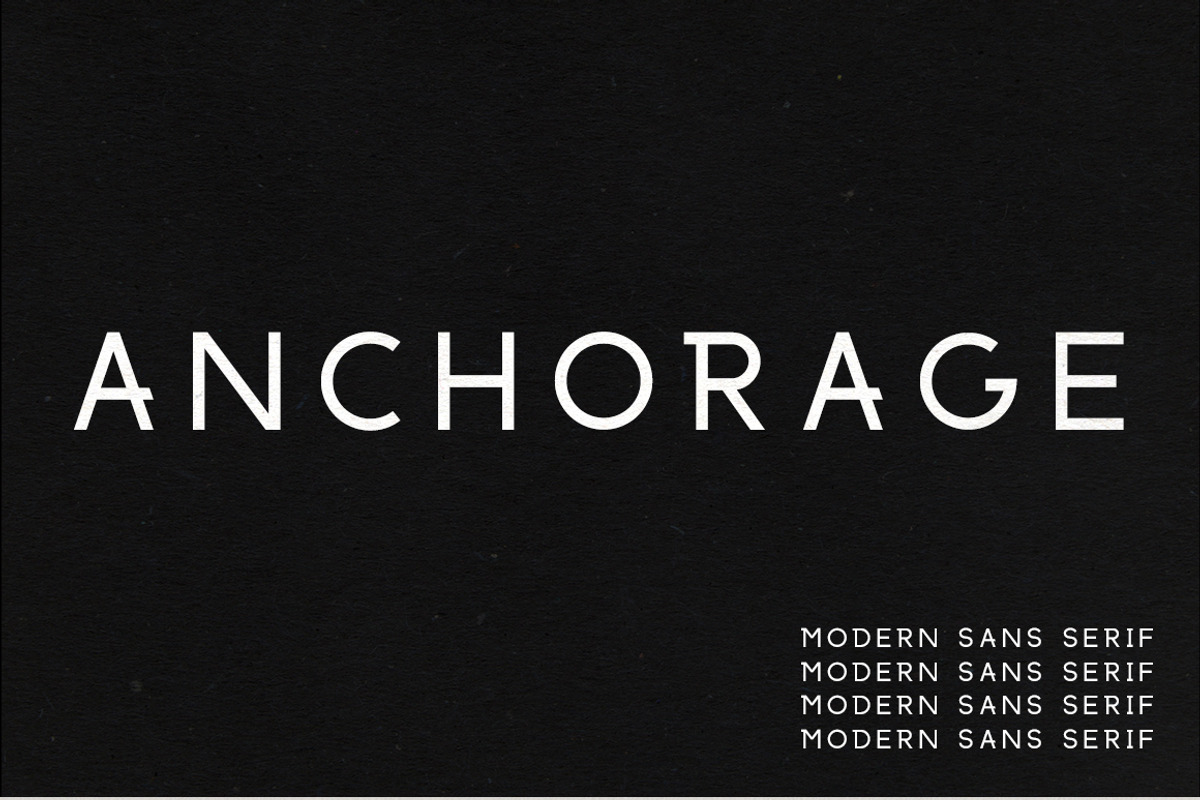 Anchorage | A Modern Sans Serif preview 5