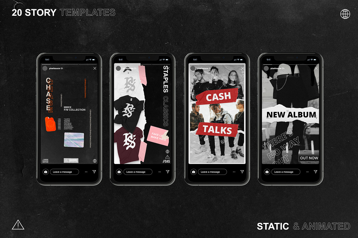 Hype Instagram Story/Post Templates, a Social Media Template by Pixel Sauce™ (Photo 14 of 14)