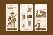 225 Vintage Heritage and History, a Person Illustration by Prosymbols (Thumbnail 4 of 11)