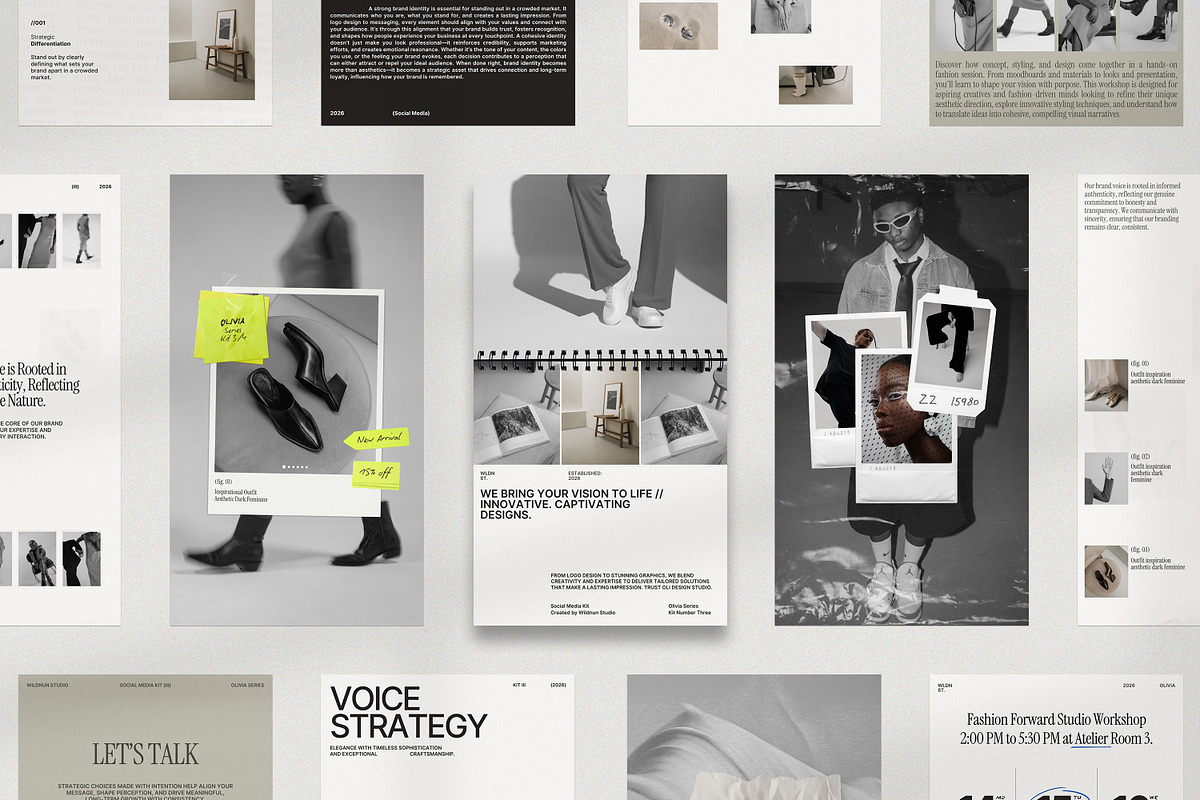 OLI / Social Media Kit (III), a Social Media Template by Wildnun Studio (Photo 9 of 23)