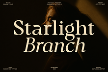 Starlight Branch – Luxury Serif Font