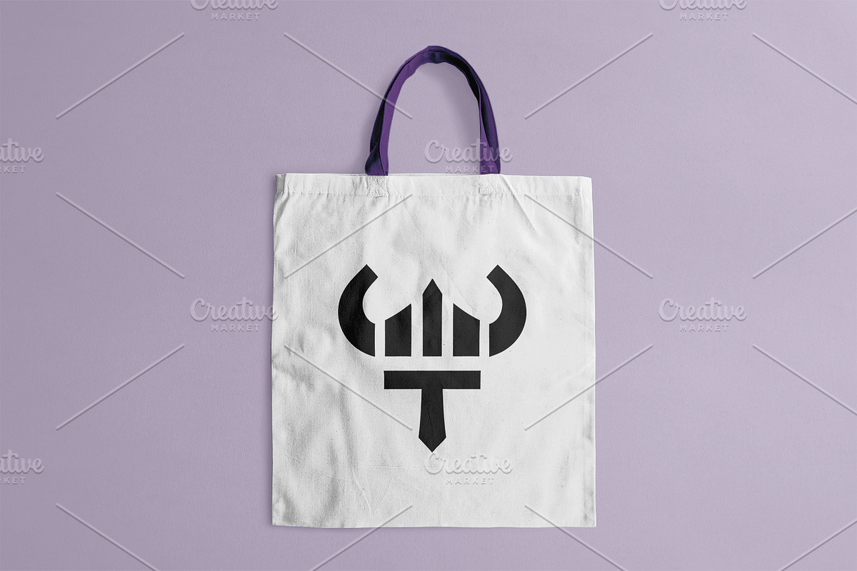 Helmet Logo Vector Minimalist Viking, a Branding & Logo Template by Vectorium Studio (Photo 2 of 2)