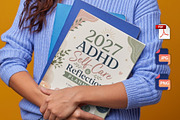 2027 ADHD Self-Care & Reflection Pla, a Stationery Template by Designmela01 (Thumbnail 5 of 6)