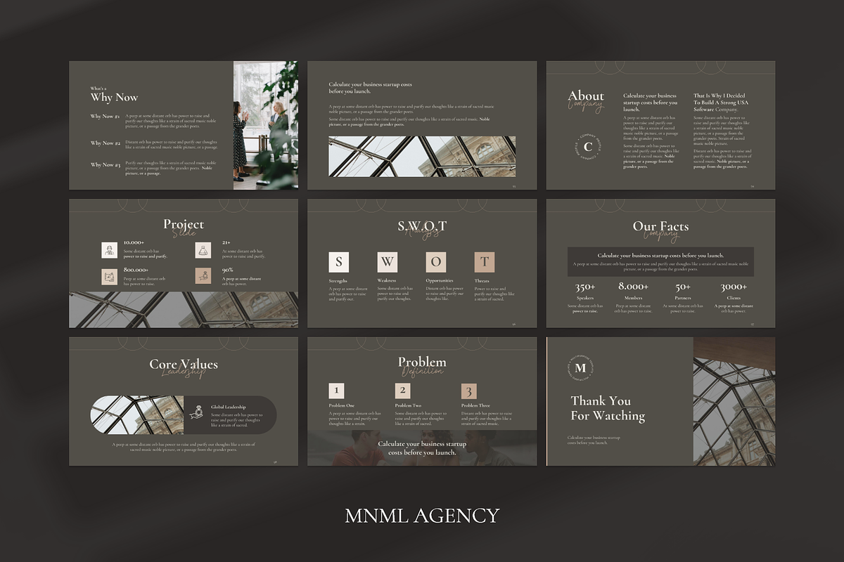 Multipurpose Presentation Template, a Presentation Template by MNML Agency (Photo 28 of 29)