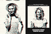 Damaged Print Photo Effect, a Brushes & More by dokudokunomi (Thumbnail 2 of 8)