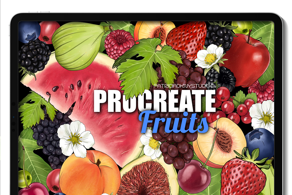 Procreate brush bundle, a Brush Add-On by PDknyStudio
