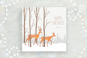 winter cards, an Animal Illustration by JulianArt (Thumbnail 2 of 5)