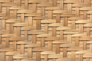 Bamboo basket weave pattern  texture background. Background and
