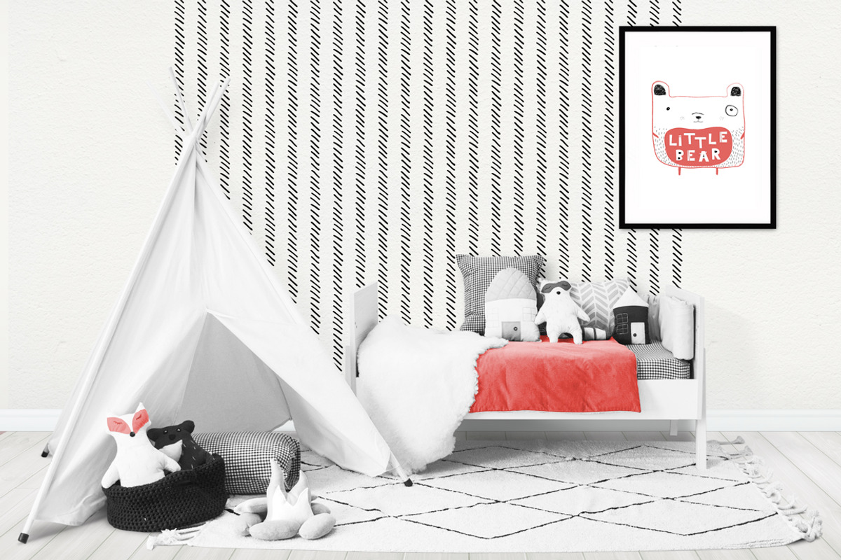 Kids Room Wall/Frame Mock Up 23, a Print Template by Whimsicality (Photo 2 of 7)