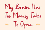 CS Brilliant – Handwritten Font, a Script Font by Craft Supply Co. (Thumbnail 5 of 8)