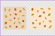 Fall Leaves Pattern Digital Papers, a Pattern Graphic by Gfx Expert Team (Thumbnail 4 of 5)