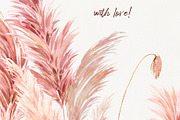 Romantic Pampas Grass Collection, a Decorative Illustration by TanyaOak (Thumbnail 7 of 7)
