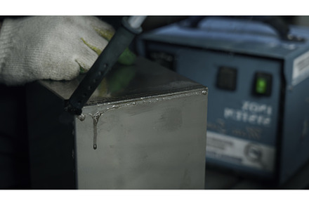 Close up of processing welds process, an Industrial Photo by Media Whale Stock