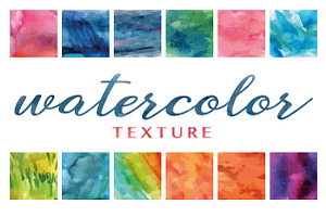 12 Watercolor Textures