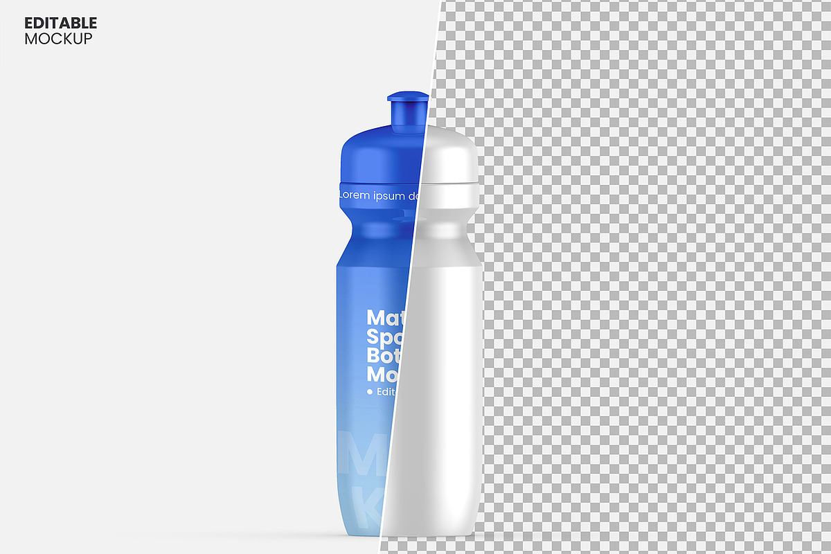 Sports Bottle Mockup, a Product Mockup by graphypix (Photo 2 of 4)