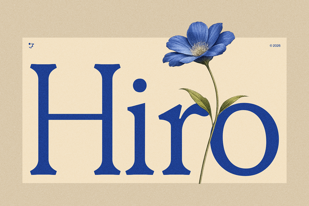 Hiro – Variable Serif, a Serif Font by ggdesign.it (Photo 1 of 11)