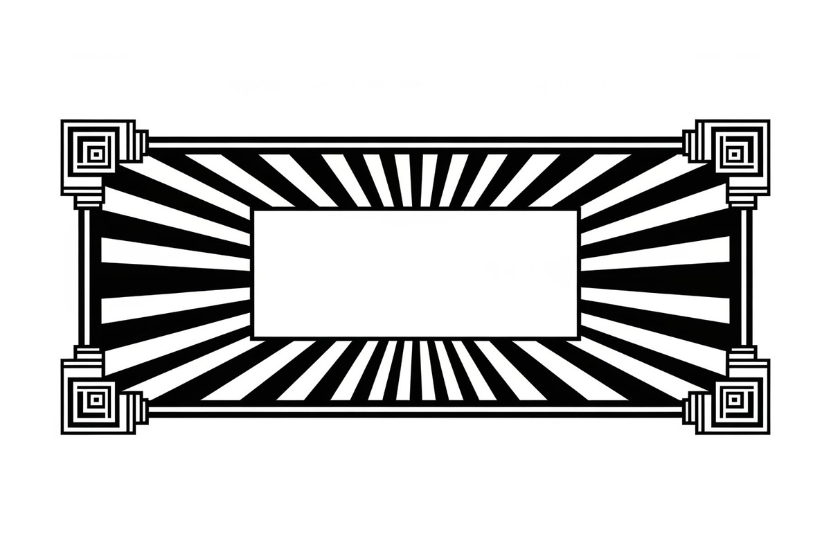 Art Deco Frame SVG Bundle, an Illustration by Creativeshirt (Photo 28 of 31)