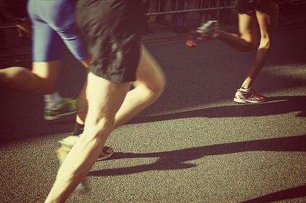 Woman running in colorful park preview 6