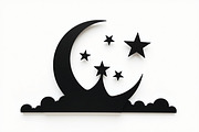 Crescent Moons and Star Silhouette, an Illustration by Amazin_art (Thumbnail 19 of 31)