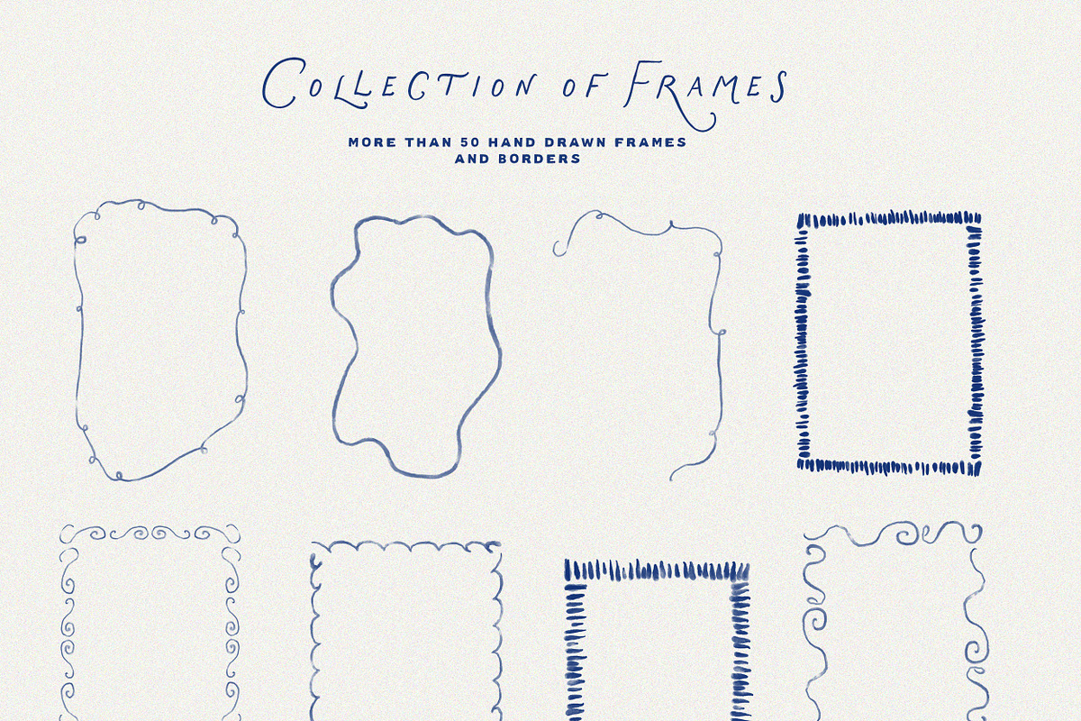 Coastal Icons & Hand Drawn Frames, an Object Graphic by Laras Wonderland (Photo 10 of 16)