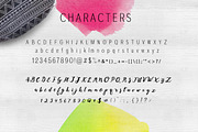 Candy Garden Font Duo + EXTRAS, a Script Font by Isabelle Salem (Thumbnail 6 of 7)