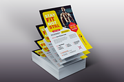 Fitness Trainer Flyer, a Flyer Template by Creativpixl (Thumbnail 3 of 8)