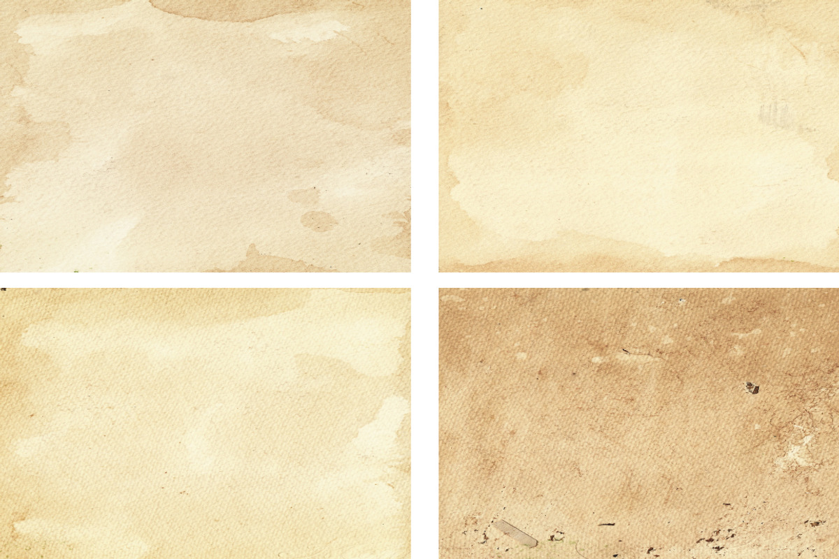 Set of 13 old paper backgrounds preview 4