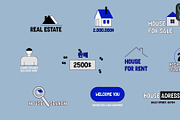 Real Estate Text Animations for FCPX, a Templates & Theme by 2dfx (Thumbnail 1 of 2)