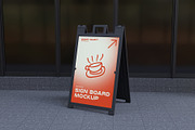 Signboard Mockup, an Advertising Mockup by Farabion Studio (Thumbnail 4 of 4)